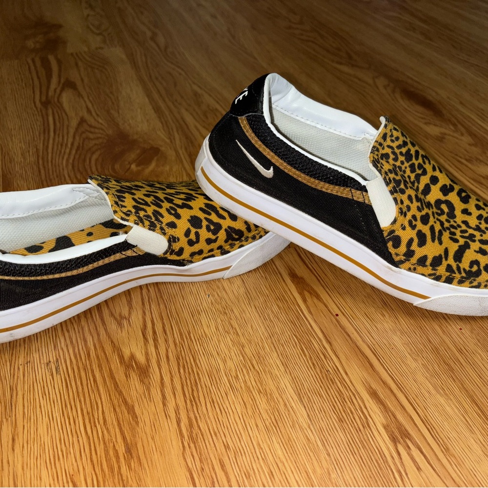 Women's Court Legacy Leopard Slip-On Casual Sneakers from Finish Line